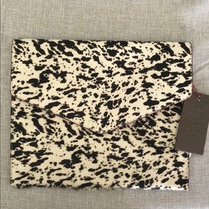 MZ Wallace clutch. Authentic Pony Print clutch